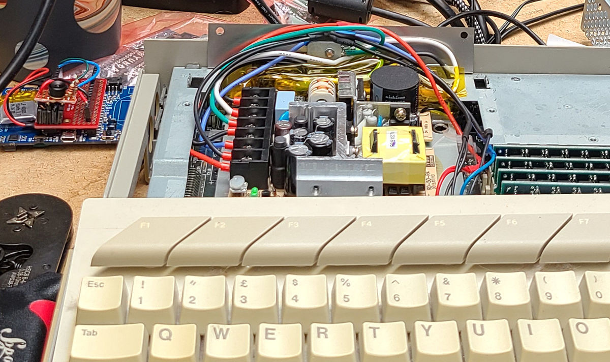 Atari STE with 50W power supply